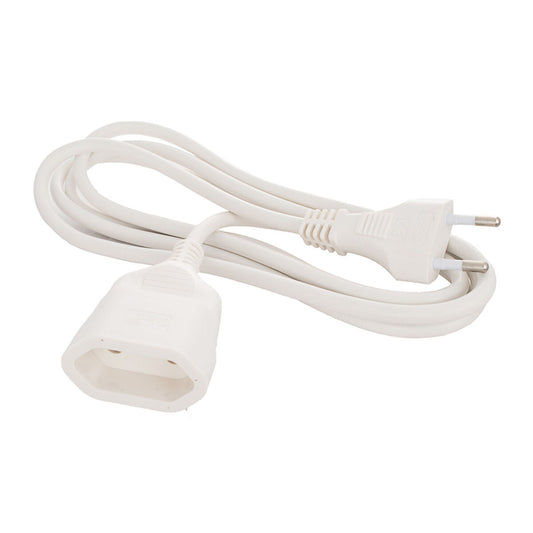 Extension Lead Solera 8672/1 2 x 1 mm 2 m White-0