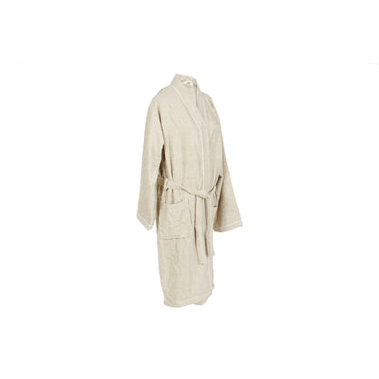 Dressing Gown Home ESPRIT Beige Lady 400 g /m²-1