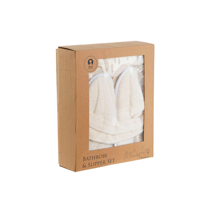 Dressing Gown Home ESPRIT Cream Lady 400 g /m²-1