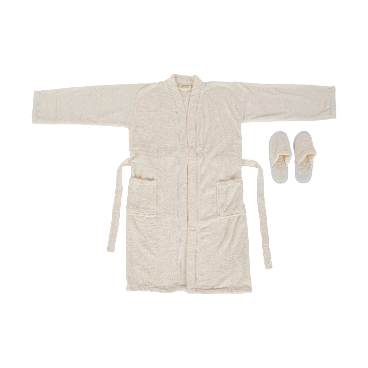 Dressing Gown Home ESPRIT Cream Lady 400 g /m²-0