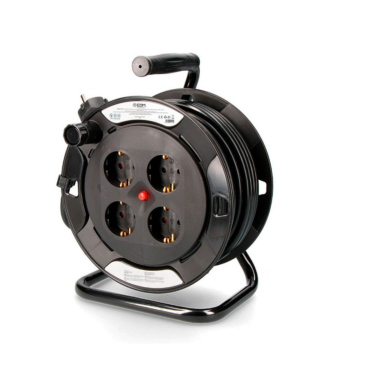 Extension Lead EDM 20110 Black 15 m-1