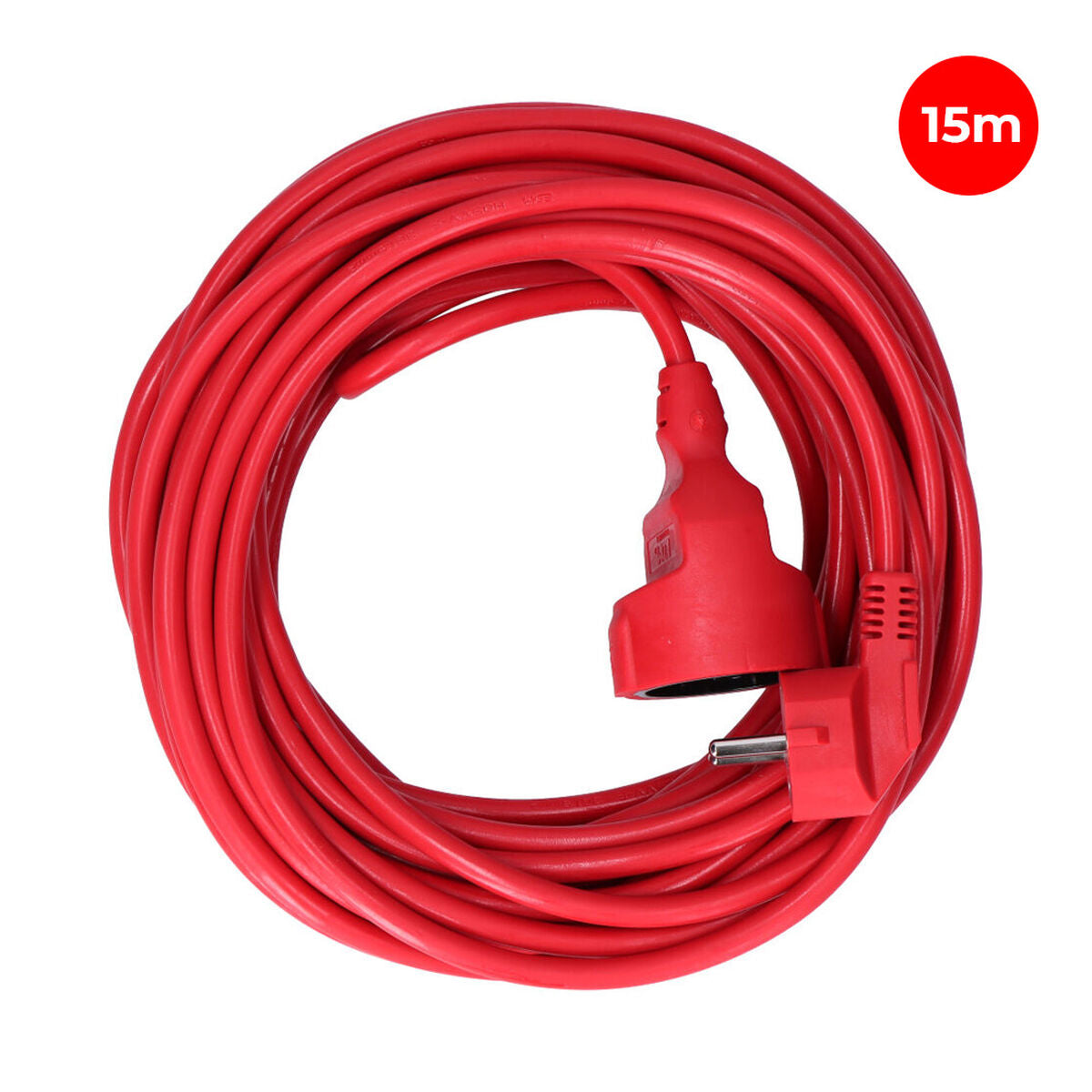 Extension Lead EDM 23601 Red 15 m Flexible-1