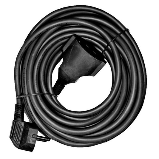 Extension Lead EDM 23604 Black Flexible-0