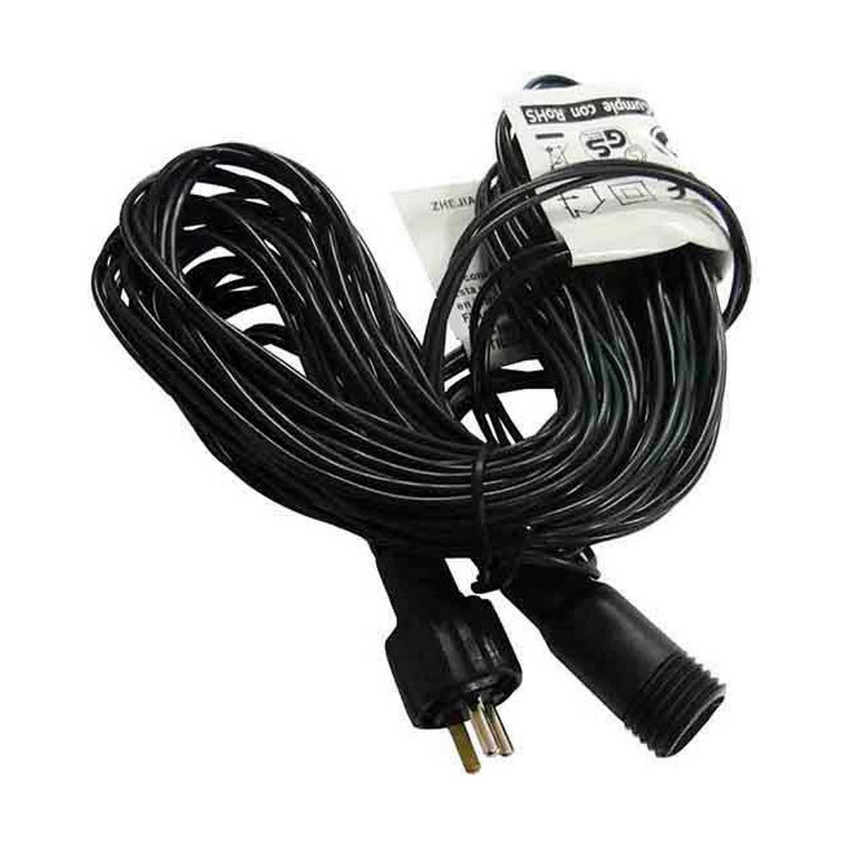 Extension Lead EDM 71247 Black-0