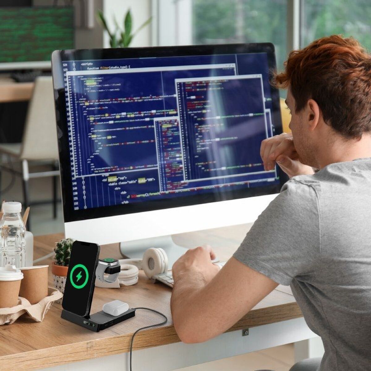 Cordless Charger Muvit MCWIR0011 Black-1