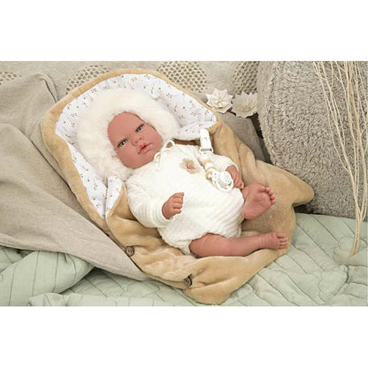 Baby doll Arias Reborn Alenandra 40 cm Pacifier-0