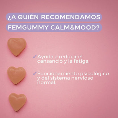 Food Supplement Cumlaude Lab FEMGUMMY CALM & MOOD 60 Units-2