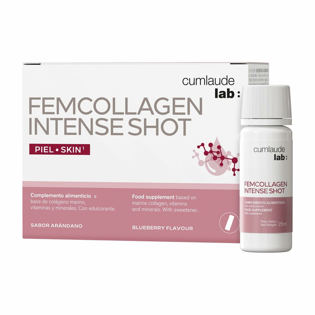 Food Supplement Cumlaude Lab FEMCOLLAGEN INTENSE SHOT 7 Units-6