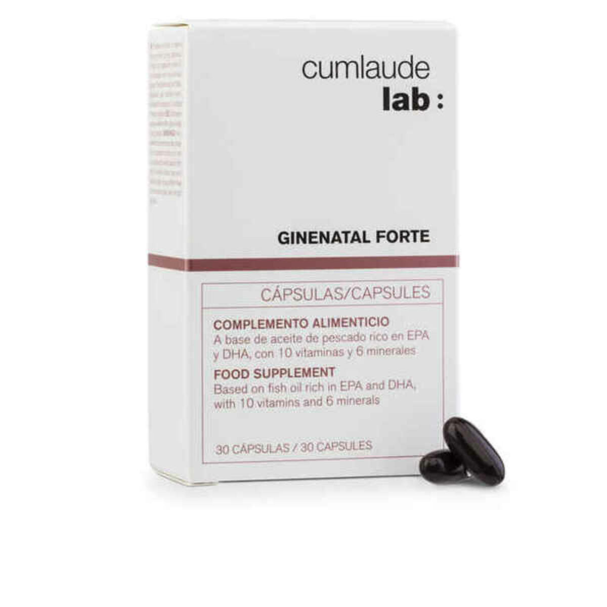 Food Supplement Cumlaude Lab Ginenatal Forte (30 uds)-0