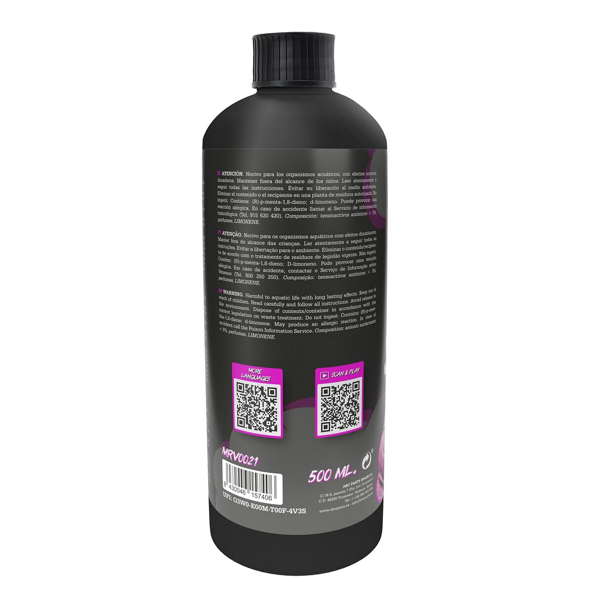 Car shampoo Motorrevive Snow Foam Concentrated 500 ml Pink-2