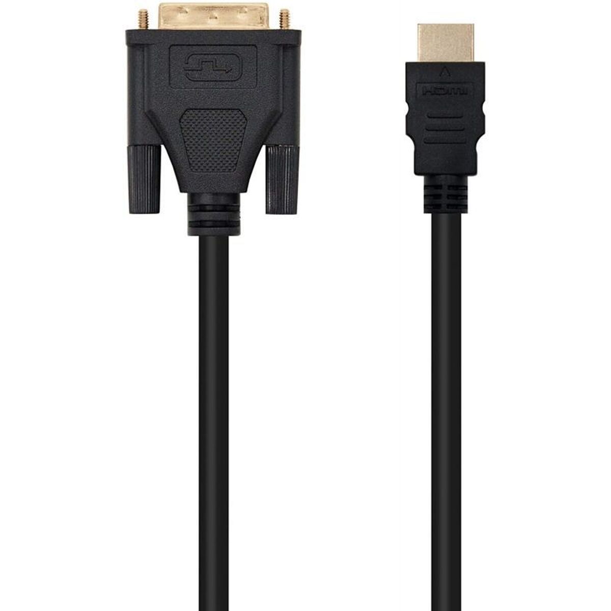 HDMI to DVI Cable NANOCABLE 10.15.0503 3 m Black-2