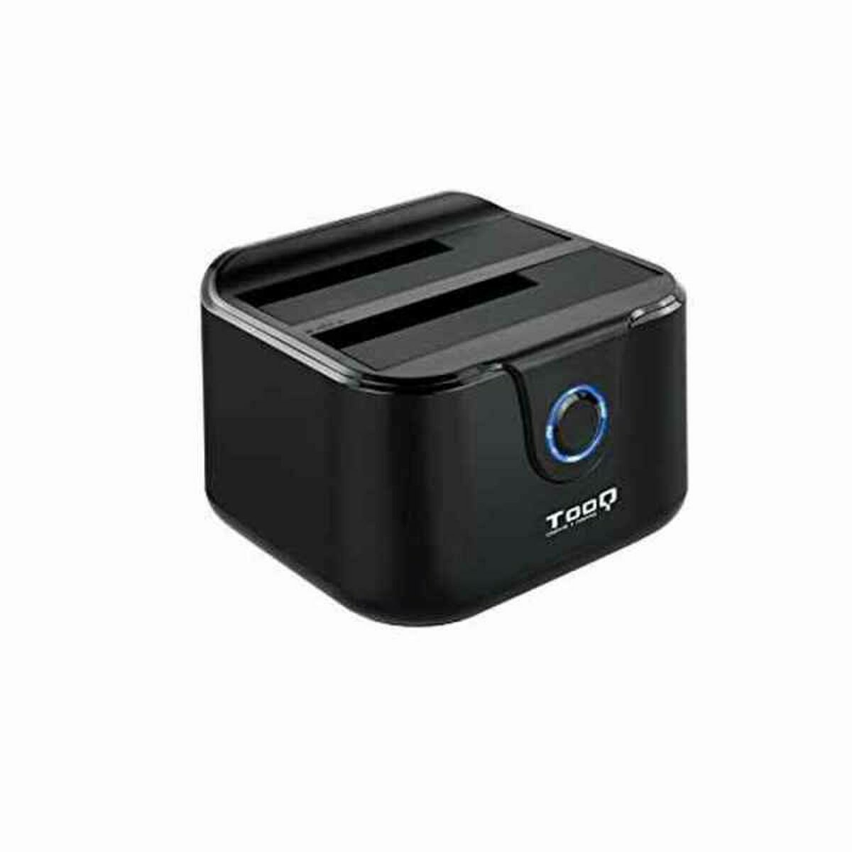 Dual Dock Station TooQ TQDS-802B 2.5" / 3.5" SATA USB 3.0 Black-0