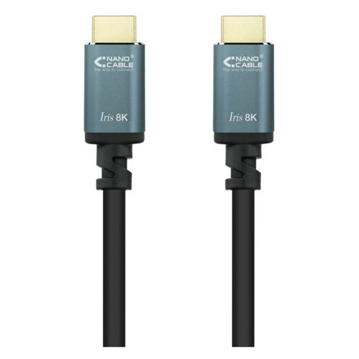 HDMI Cable NANOCABLE 8K Ultra HD Black-2