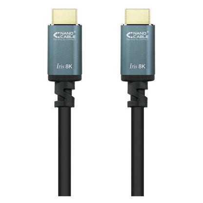 HDMI Cable NANOCABLE 8K Ultra HD Black-2