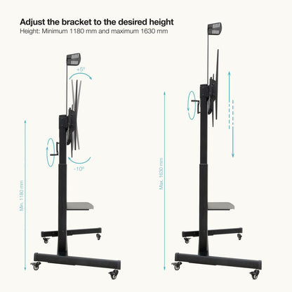 Headphones TooQ FS20406HM-B 60" 100" 130 Kg-12