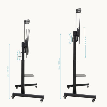 Headphones TooQ FS20406HM-B 60" 100" 130 Kg-11