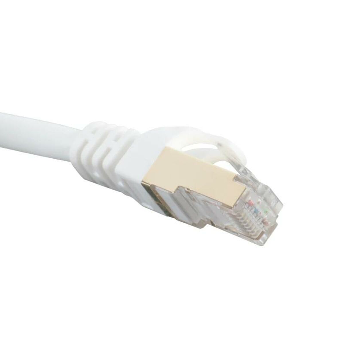 FTP Category 7 Rigid Network Cable iggual IGG318621 White 10 m-1