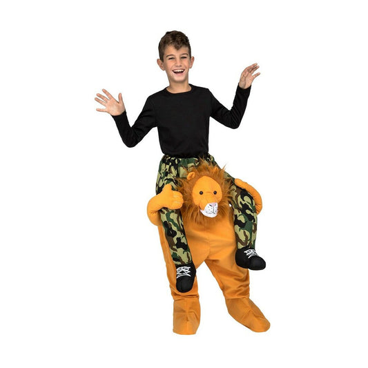 Costume for Children My Other Me Lion One size Brown-0