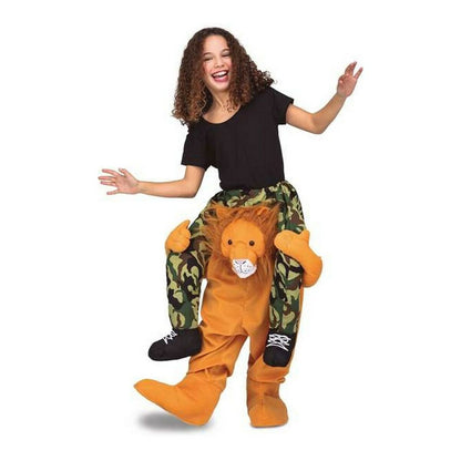 Costume for Children My Other Me Lion One size Brown-2