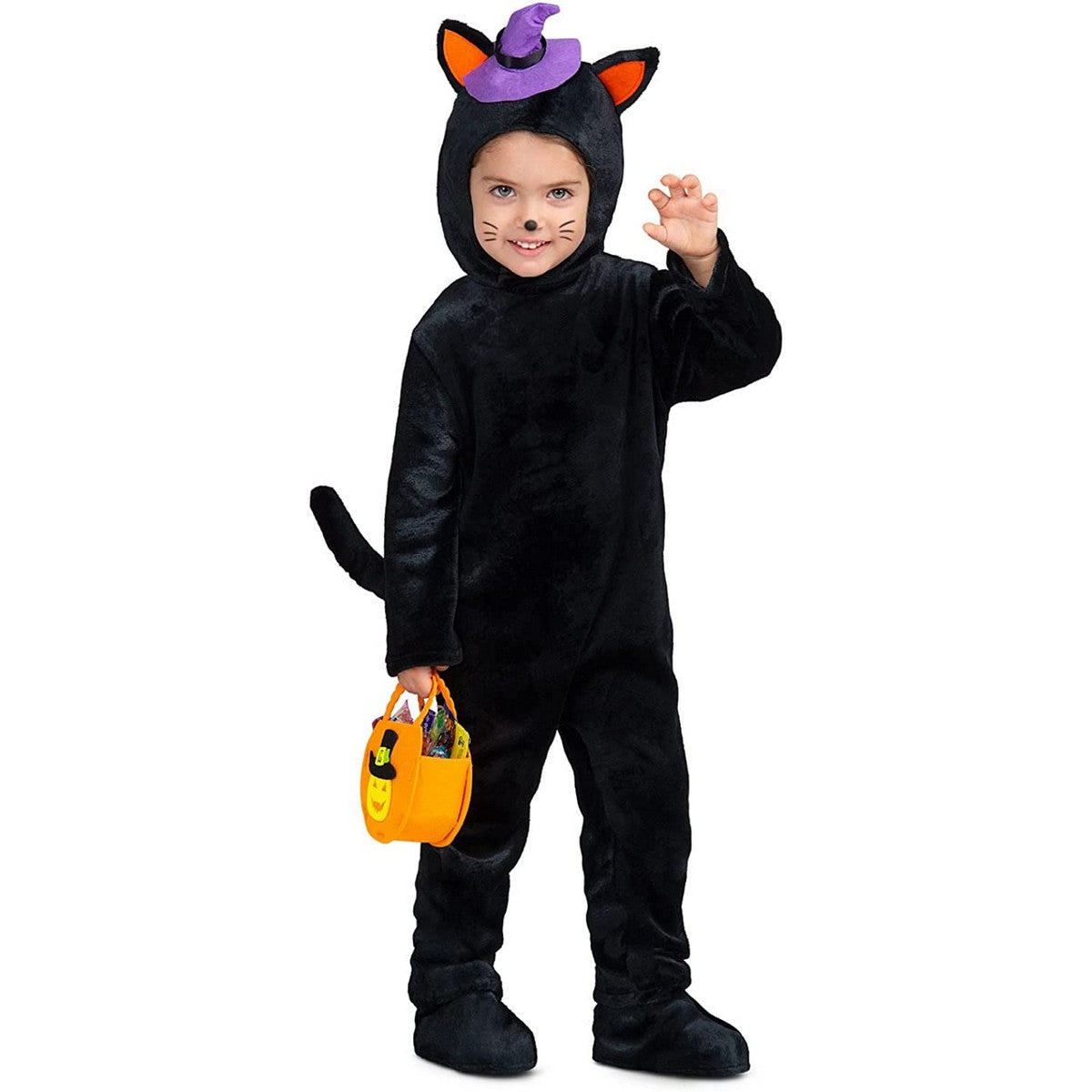 Costume for Children My Other Me Black Pumpkin (5 Pieces)-0