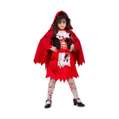 Costume for Children My Other Me Bloody Little Red Riding Hood Red-0