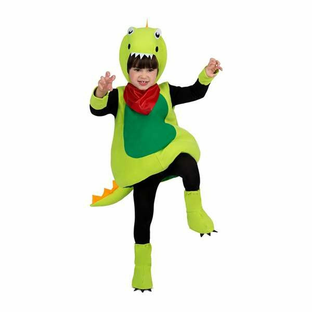 Costume for Children My Other Me Green Dinosaur-0