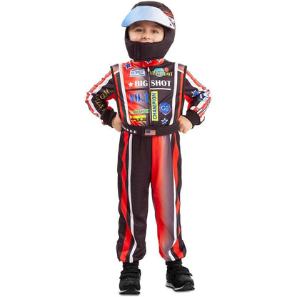 Costume for Children My Other Me Black Race Driver M-0