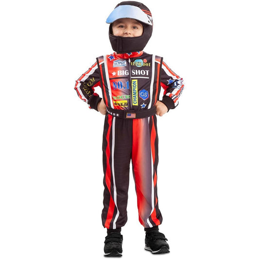 Costume for Children My Other Me Black Race Driver M-0