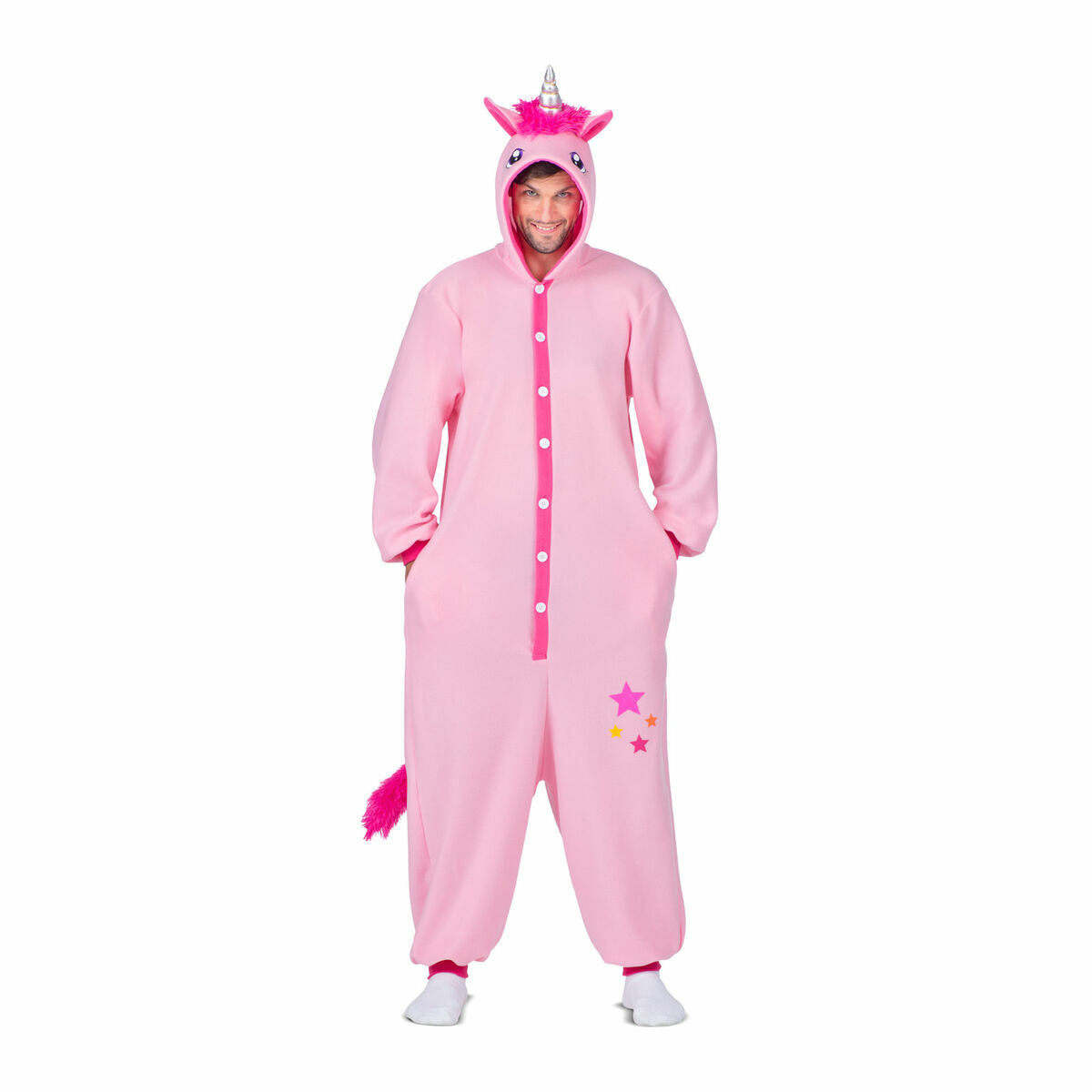 Costume for Adults My Other Me Pink Unicorn-0