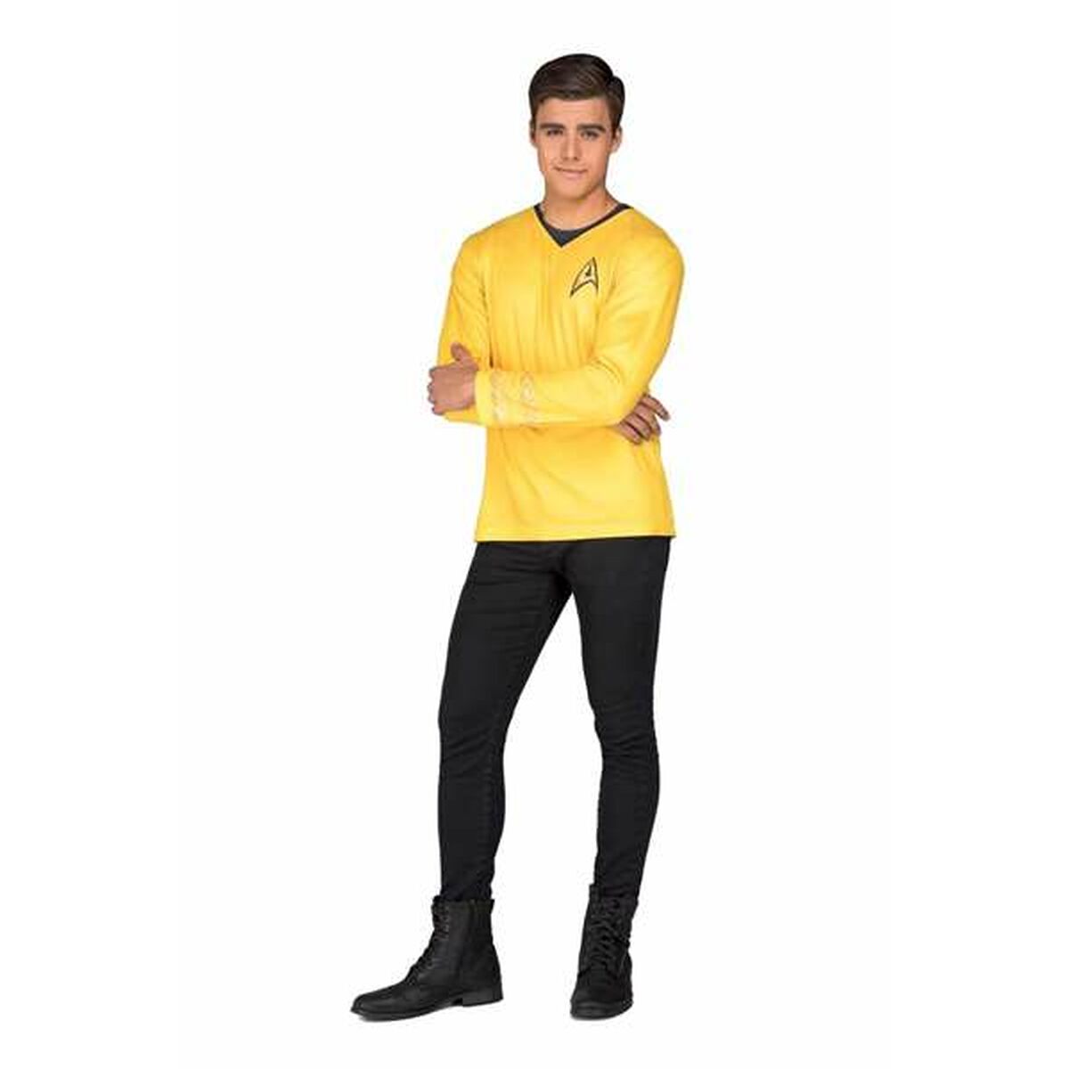 Costume for Adults My Other Me Star Trek Kirk Yellow T-shirt-0