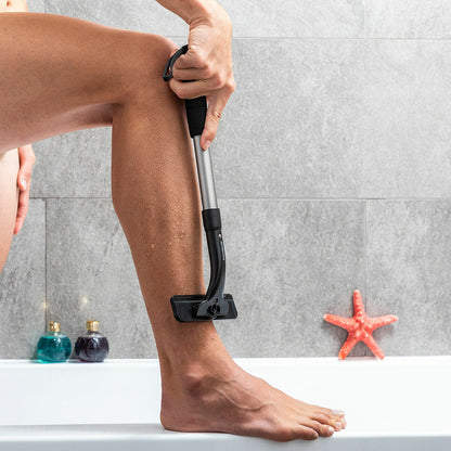 Body Shaver with Extendable Aluminum Handle Extaver InnovaGoods-12