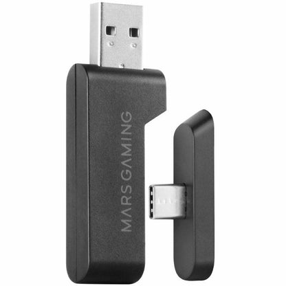 Gaming Headset with Microphone Mars Gaming MHWPRO Black-1