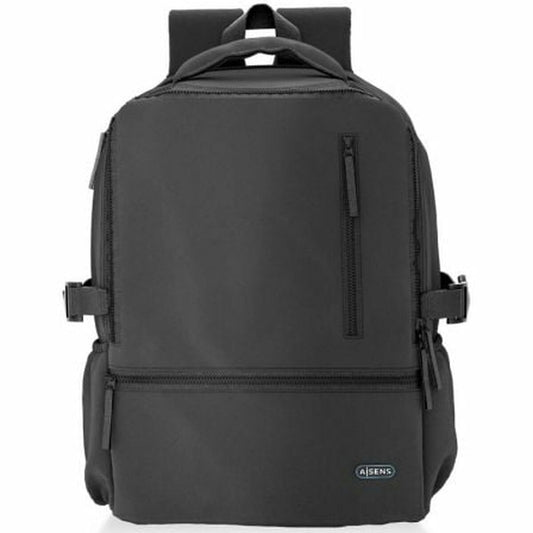 Laptop Backpack Aisens ASBG-BP086-BK Black-0