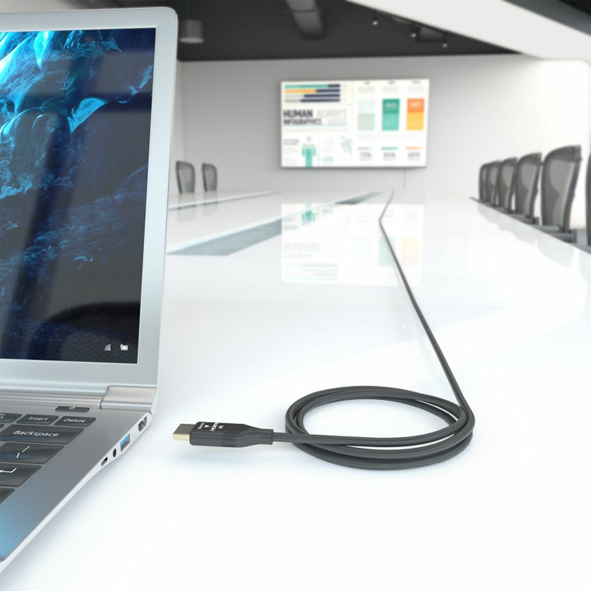 HDMI Cable Aisens A148-0931 Black 25 m-6