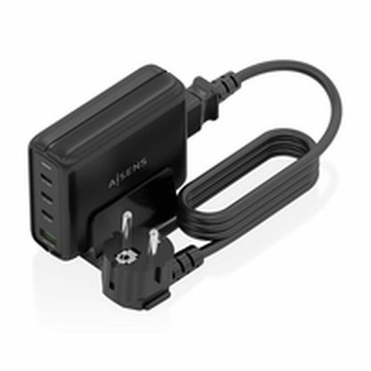Cordless Charger Aisens ASCH-140W4P056-BK Black 140 W-1