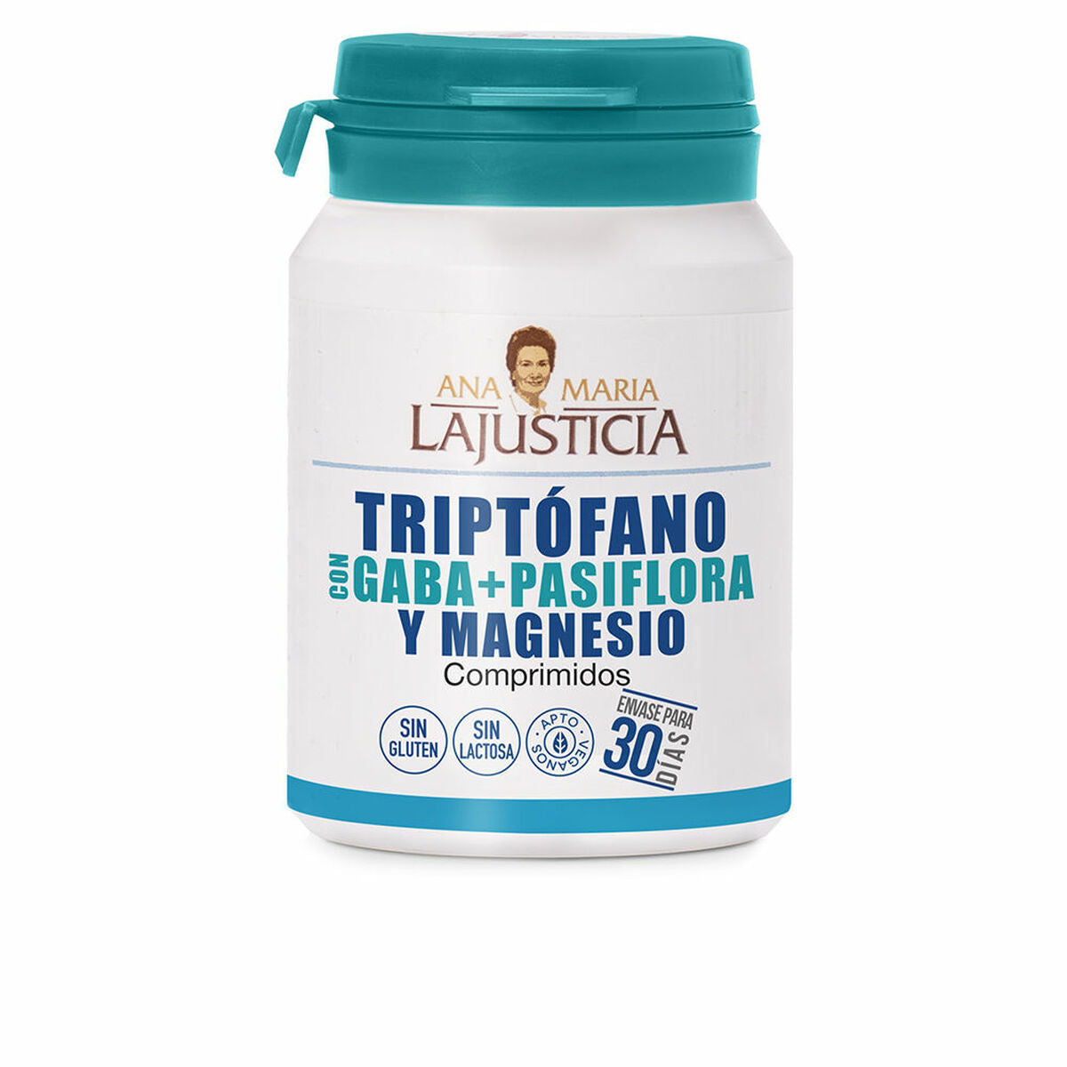 Food Supplement Ana María Lajusticia Triptofano Con Gaba Pasiflora Y Magnesio 60 Units-0