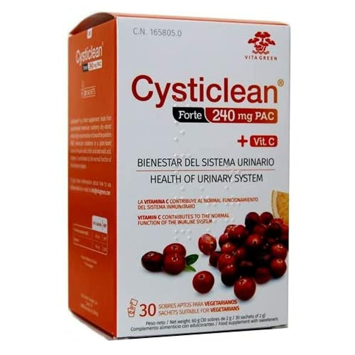 Digestive supplement CYSTICLEAN Forte 30 Units-0