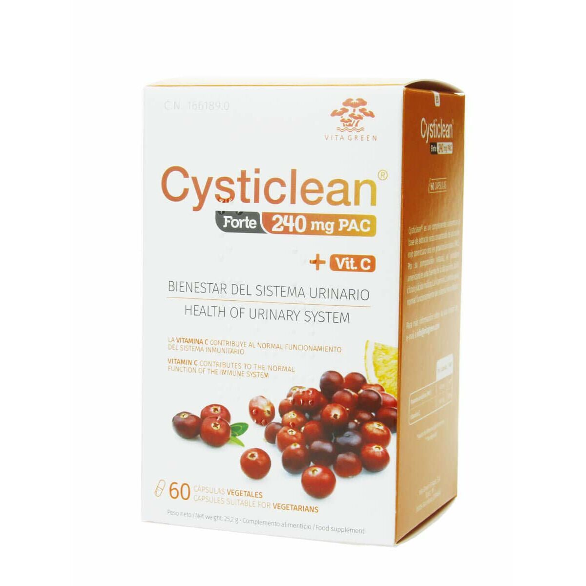Digestive supplement CYSTICLEAN Forte 60 Units-0