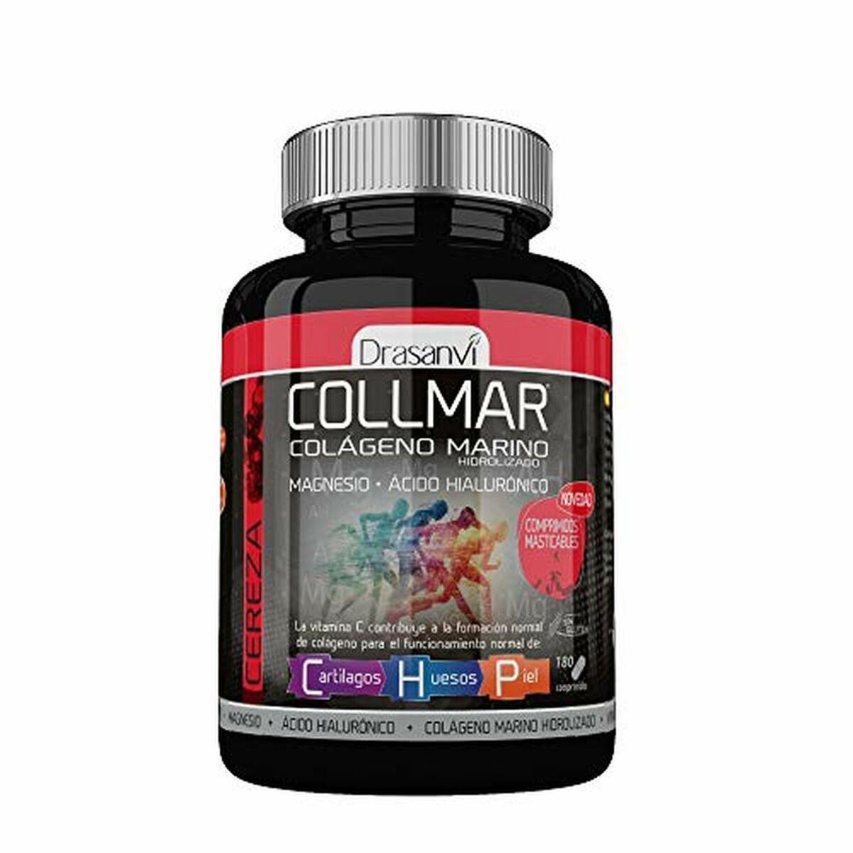 Hydrolysed Collagen Collmar Drasanvi 32050376 Chewy Cherry (180 uds)-0