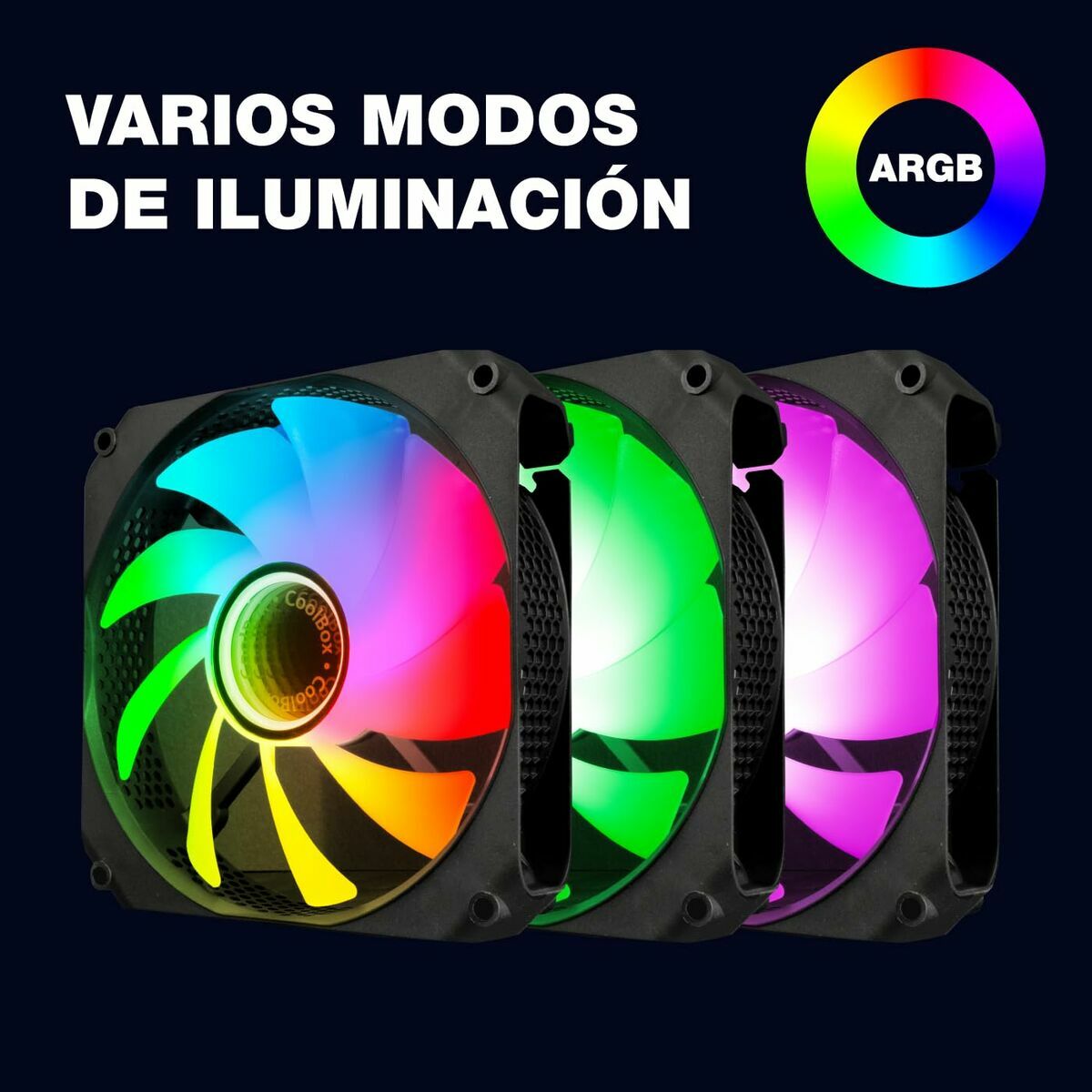 Cooling Base for a Laptop CoolBox COO-VA-12AR02-12