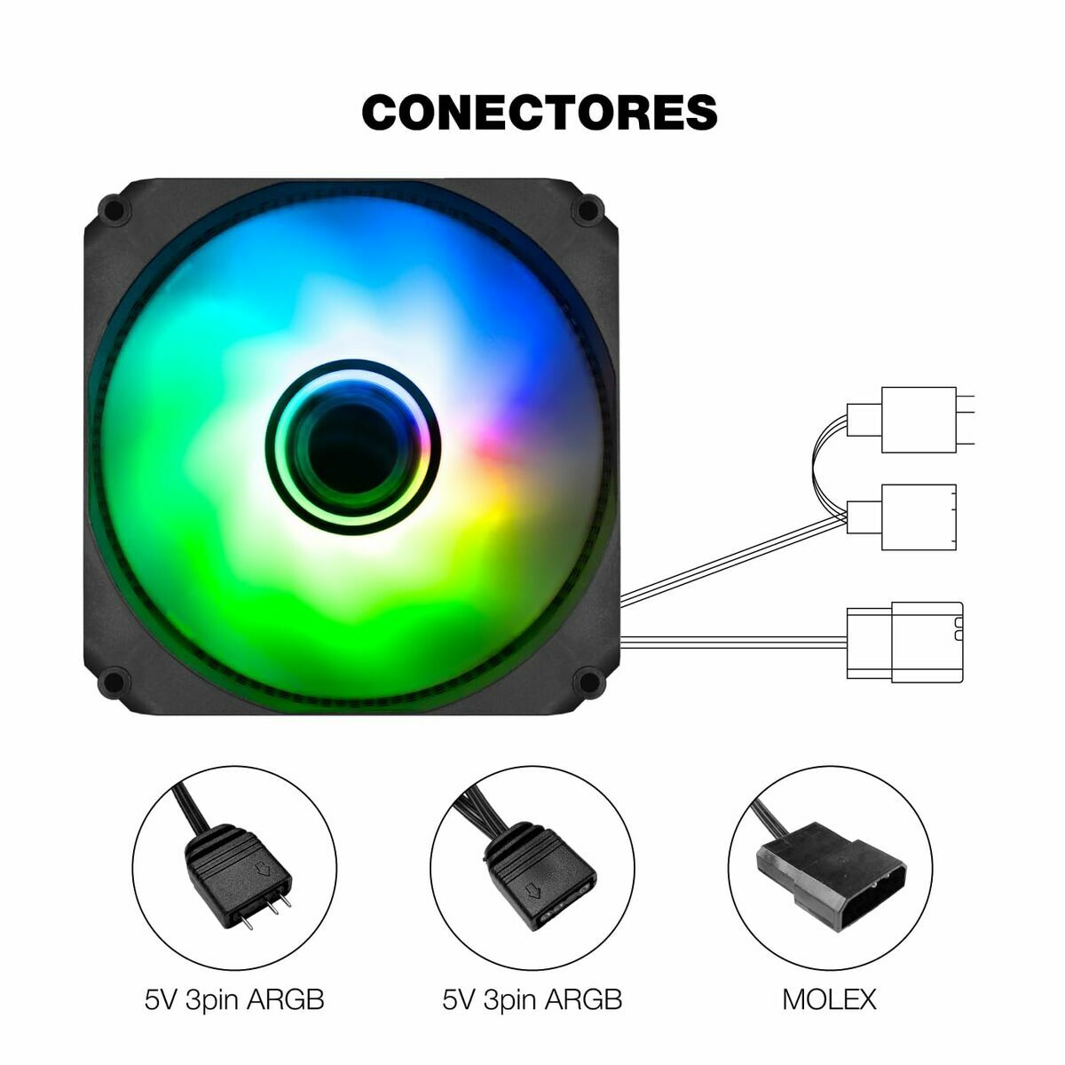 Cooling Base for a Laptop CoolBox COO-VA-12AR02-8