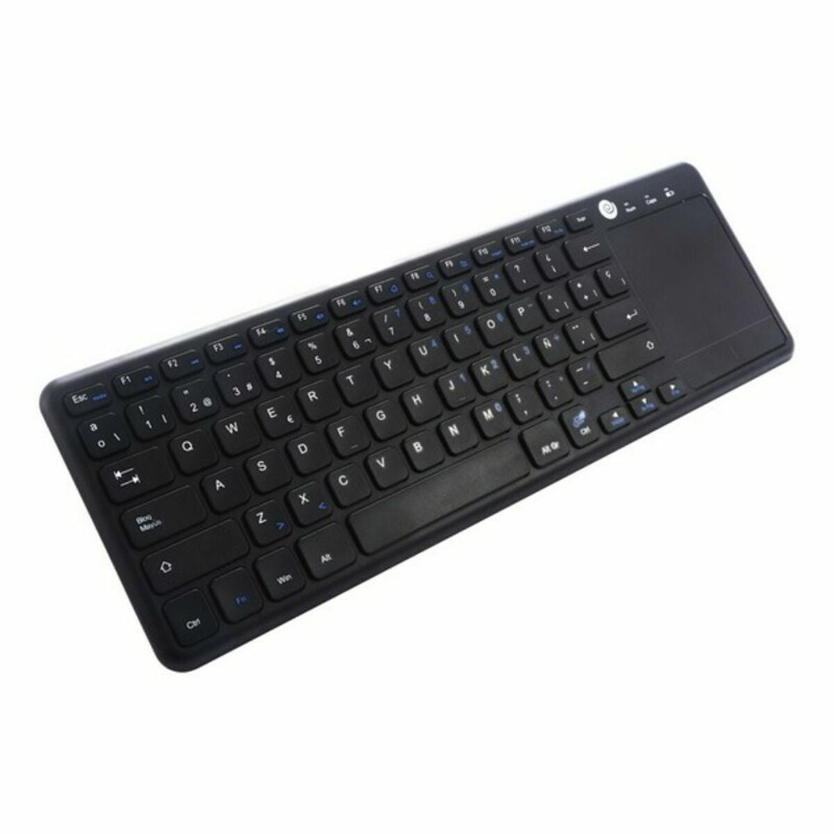 Keyboard with Touchpad CoolBox CoolTouch Black Spanish Qwerty-2