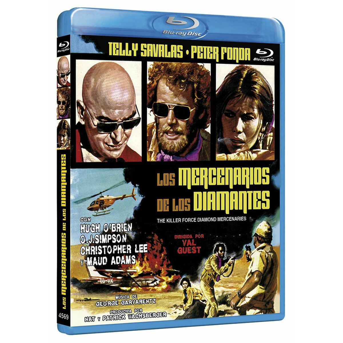 Blu-Ray BD-R MPO LOS MERCENARIOS DE LOS DIAMANTES-0