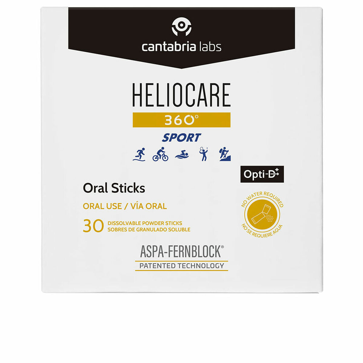Food Supplement Heliocare 360º SPORTSUN 30 Units-0