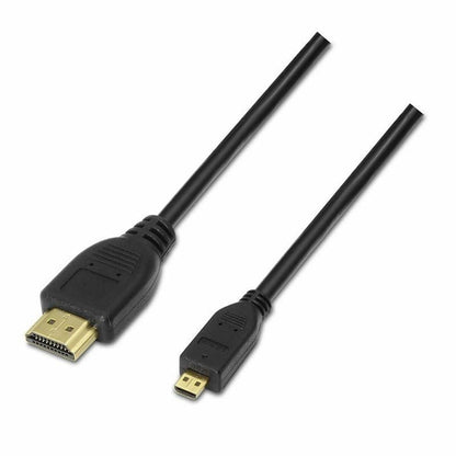 HDMI Cable Aisens A119-0116 80 cm Black-2
