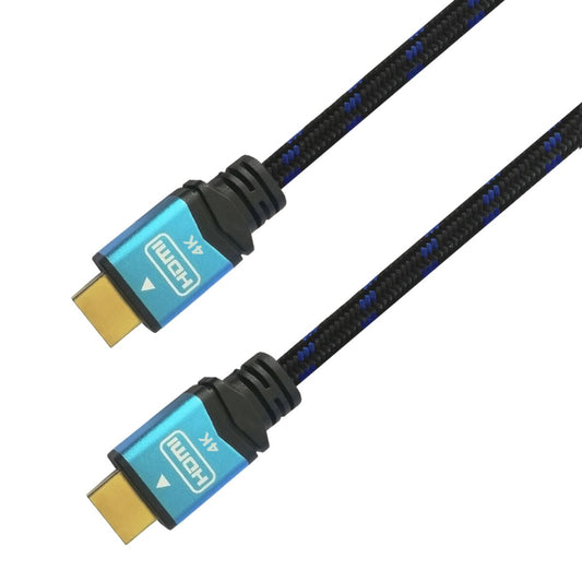 HDMI Cable Aisens A120-0358 3 m Black/Blue 4K Ultra HD-0