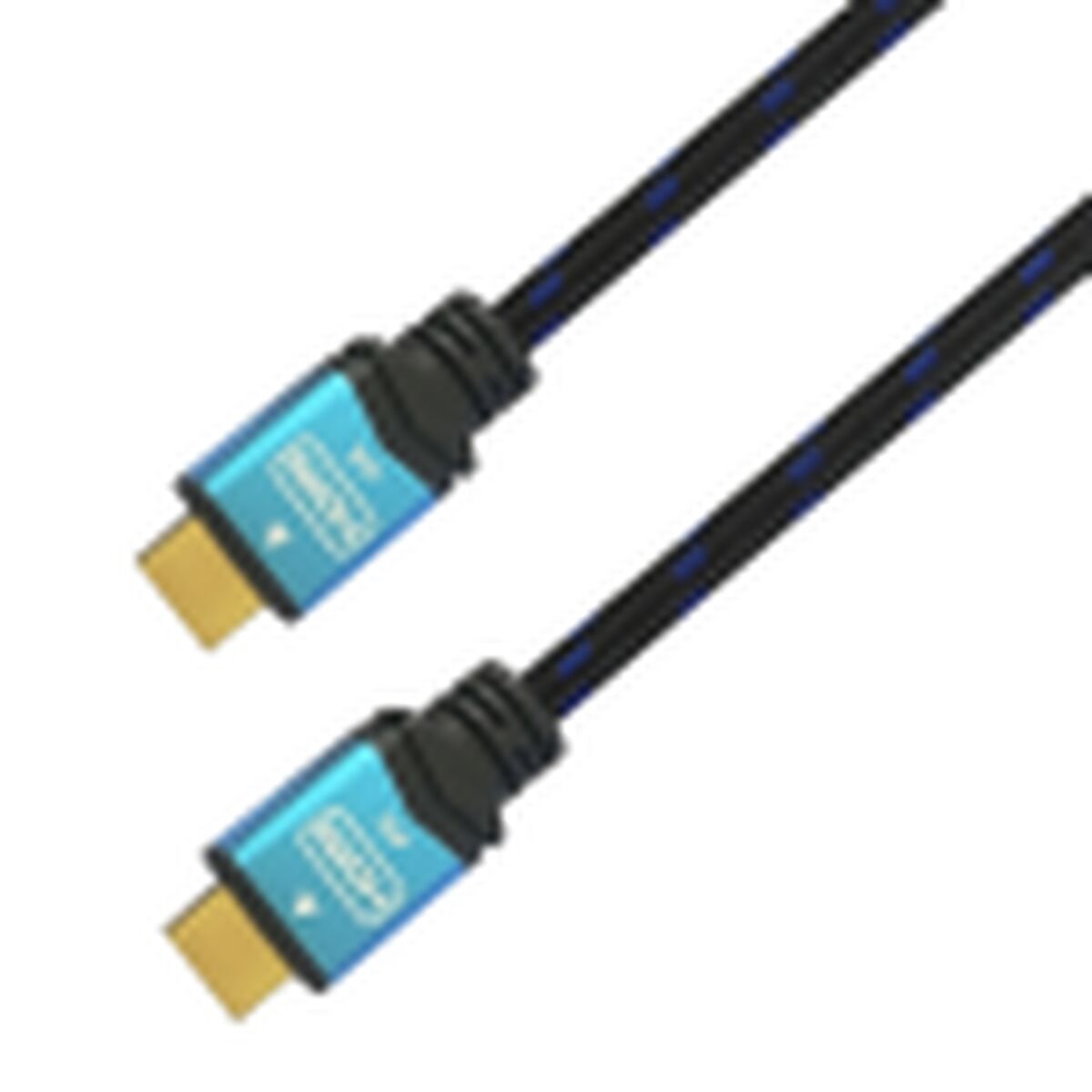HDMI Cable Aisens A120-0358 3 m Black/Blue 4K Ultra HD-1