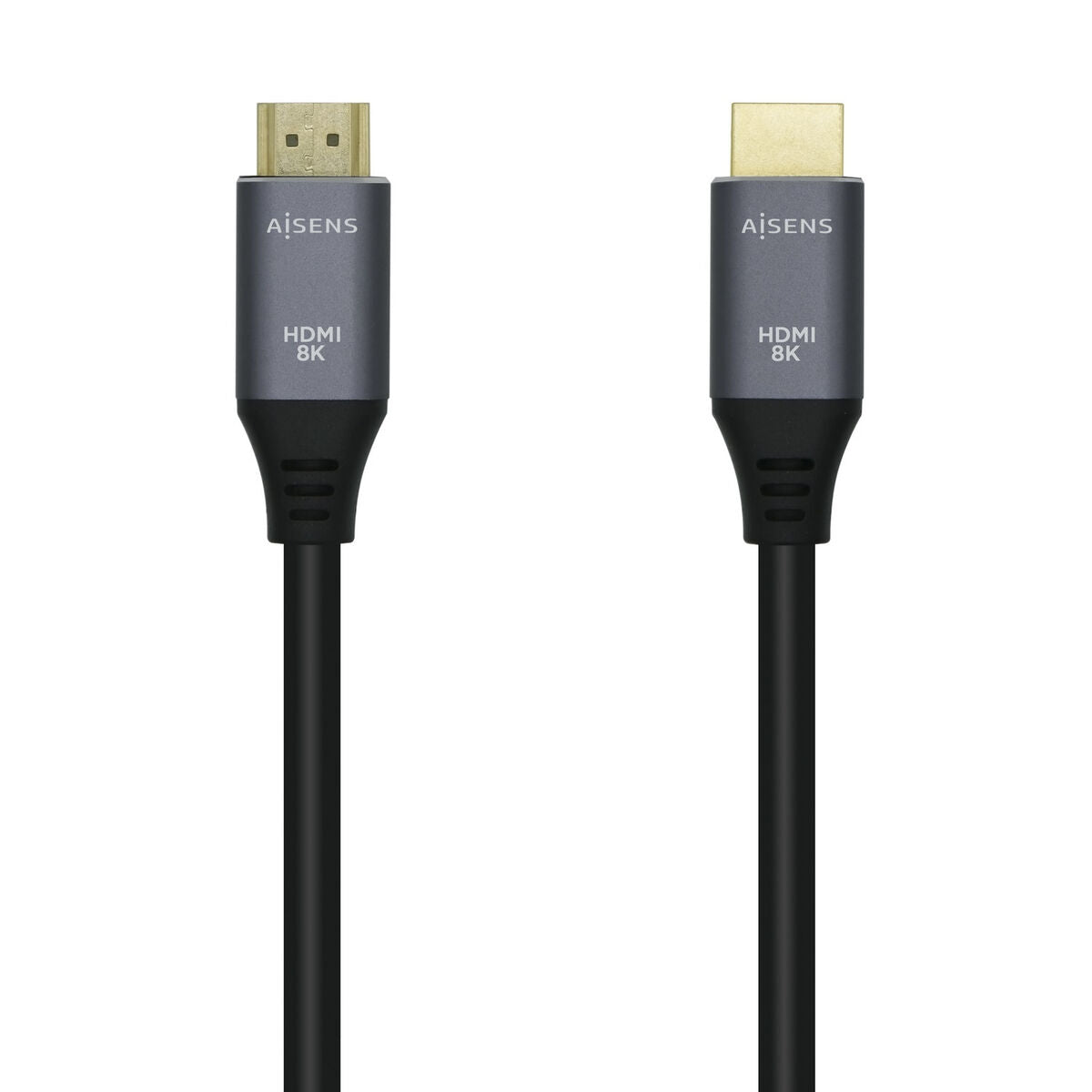 HDMI Cable Aisens A150-0425 Black Black/Grey 50 cm-0