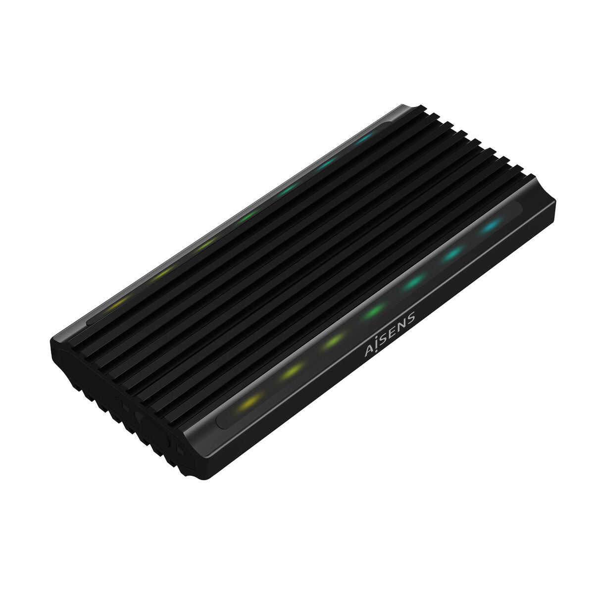 Hard drive case Aisens ASM2-RGB012B Black-0