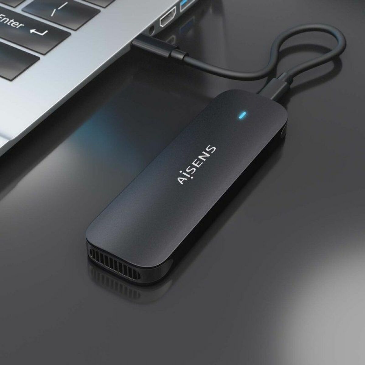 Hard drive case Aisens ASM2-024B-1